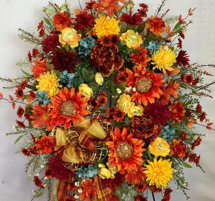 Fall Wreath Makeover