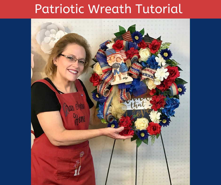 Hotsell Patriotic Wreath