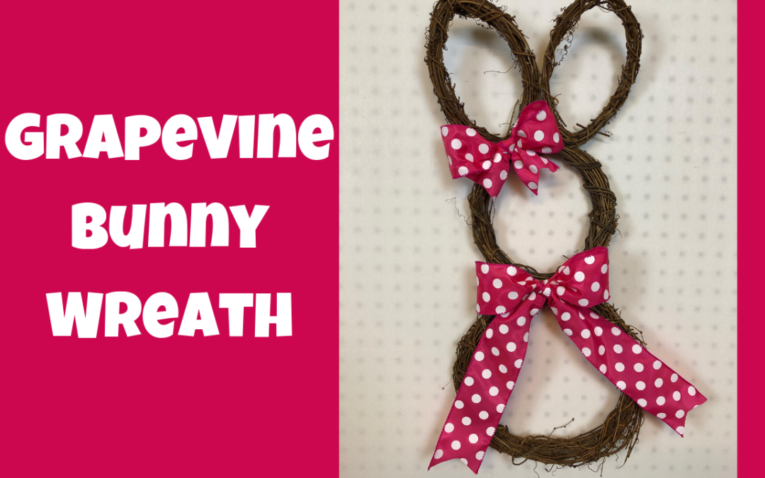 Bunny Wreath Tutorial (Easy Easter Craft Ideas)