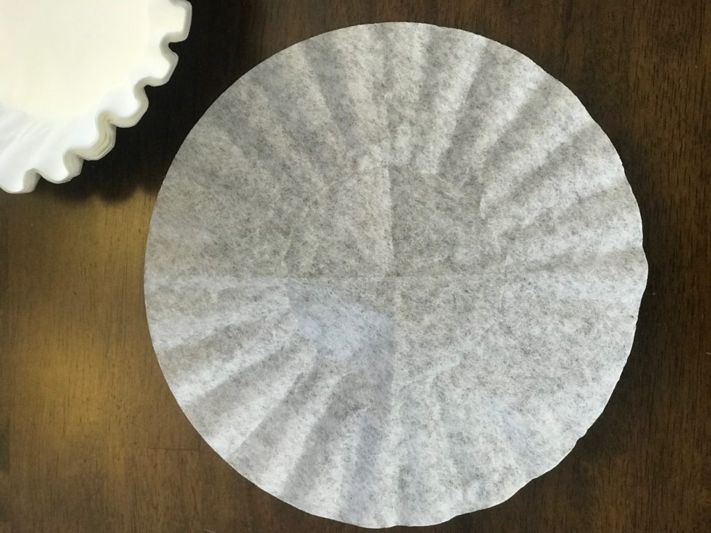 DIY Coffee Filter Wreath Tutorial