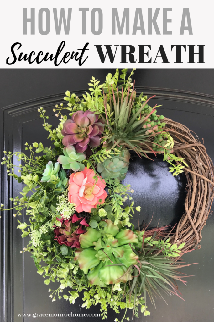 How to Make an Easy DIY Succulent Wreath