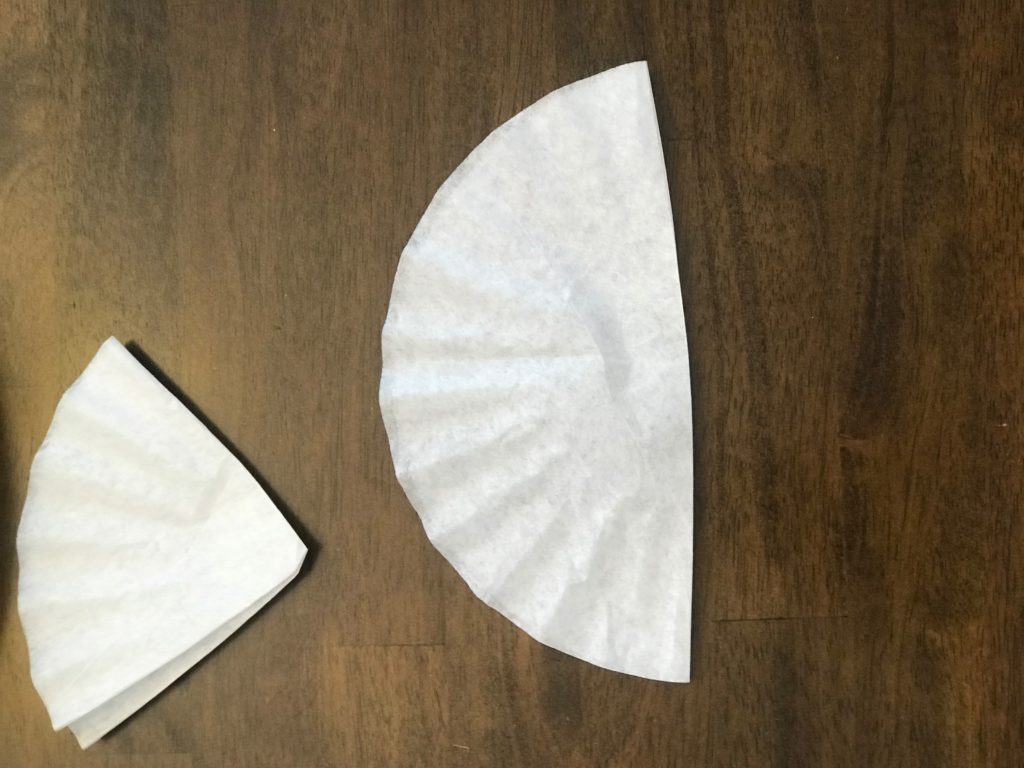 How to Make an Easy Coffee Filter Wreath
