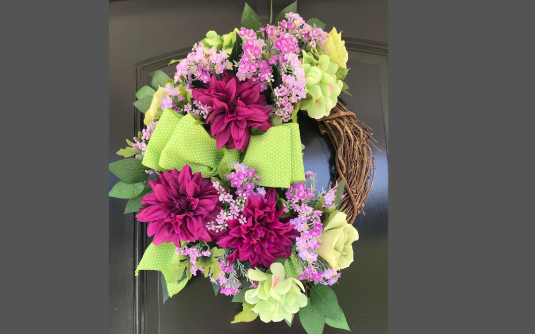 How to Make a Beautiful Door Wreath