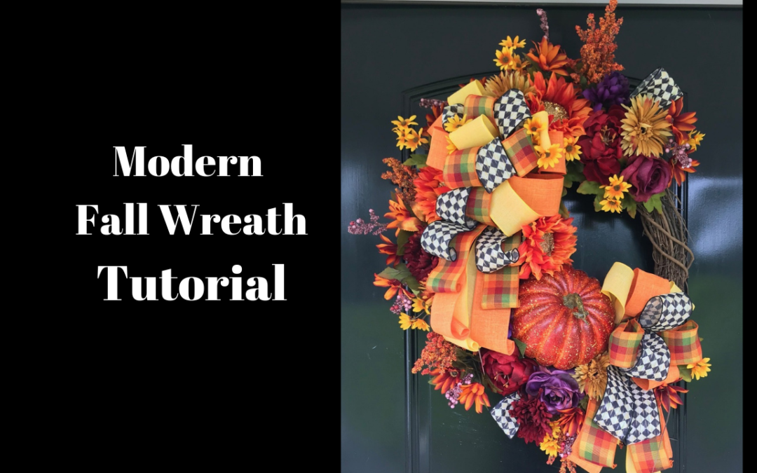 How to Make a Modern Fall Wreath