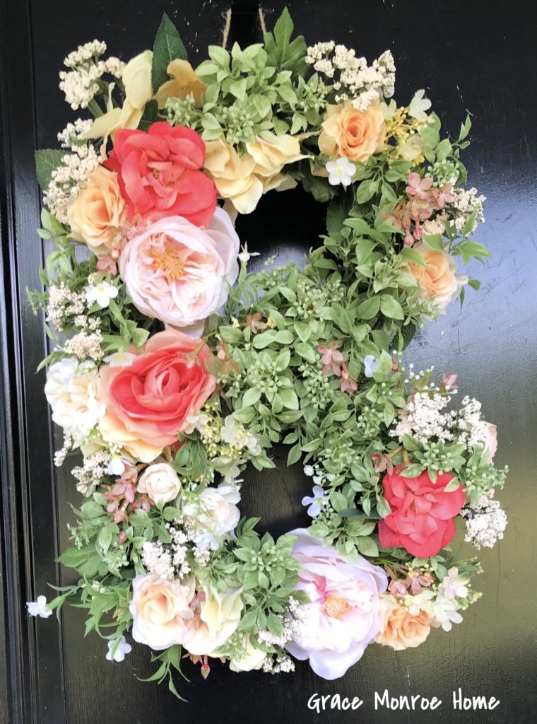 How to Make a DIY Flower Monogram Letter