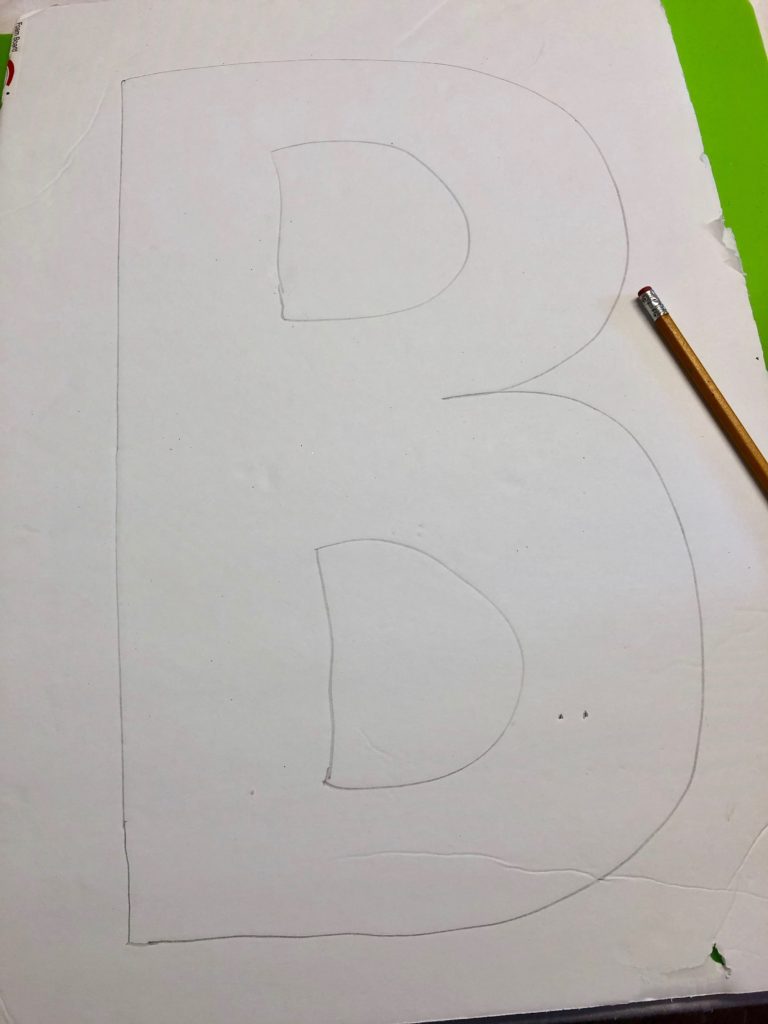How to Make a Monogram Flower Letter