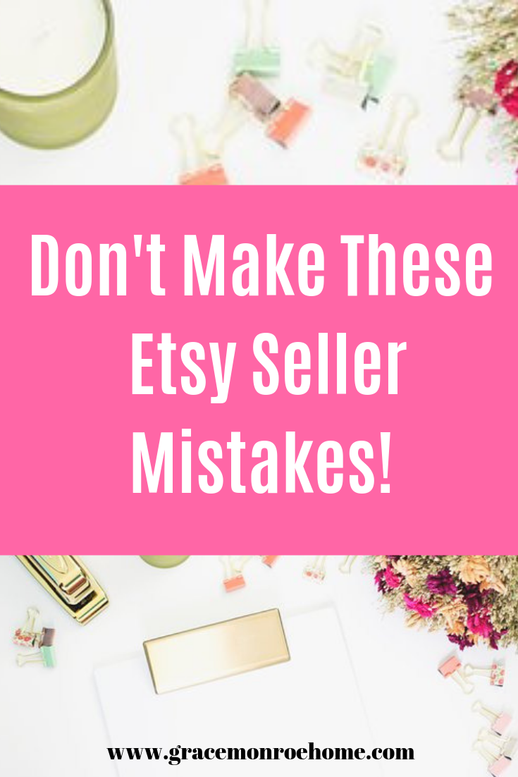 The FIVE Biggest Mistakes Etsy Sellers Don't Know They're Making ...