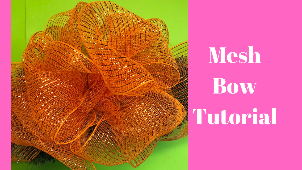 How to Make a Deco Mesh Bow