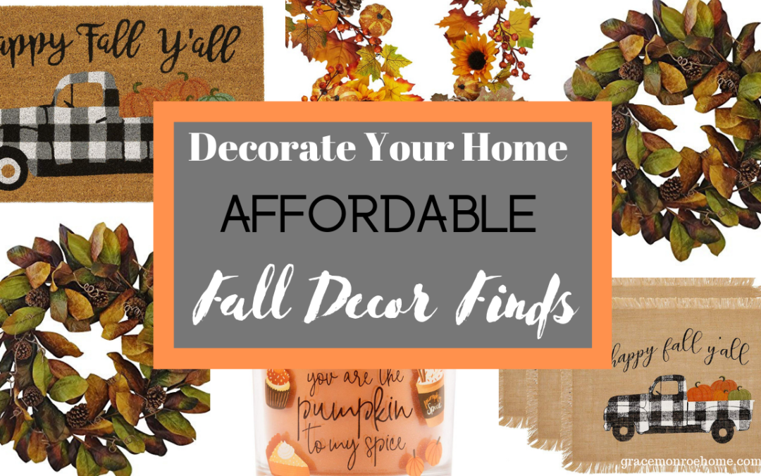 Affordable Fall Decor Finds